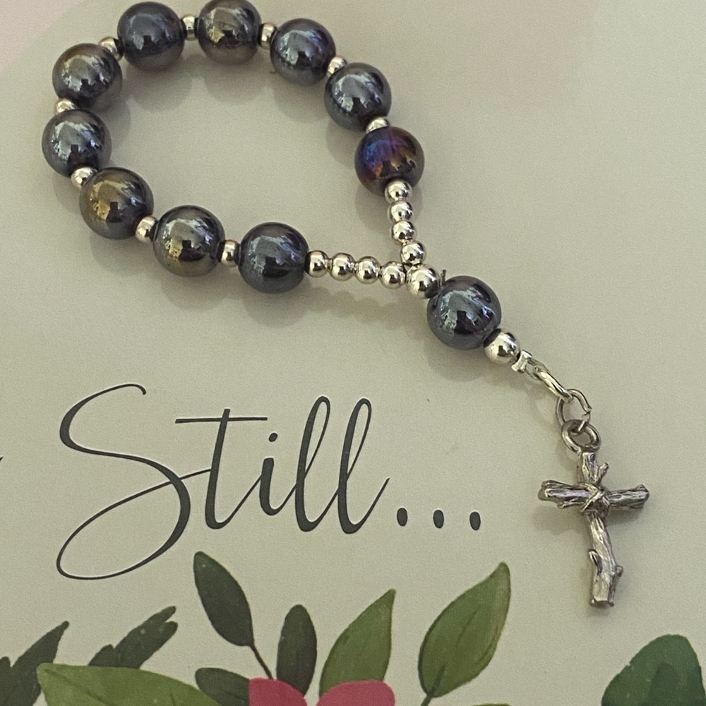 Mini beaded Rosary